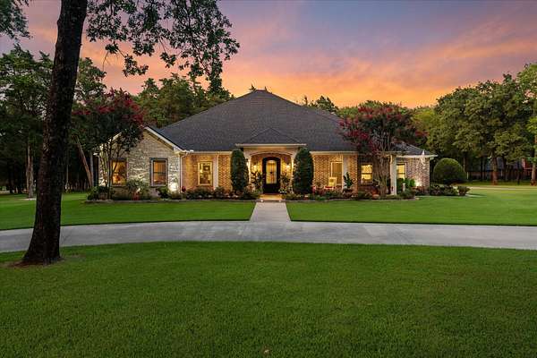 1.76 Acres of Land with Home for Sale in Yantis, Texas