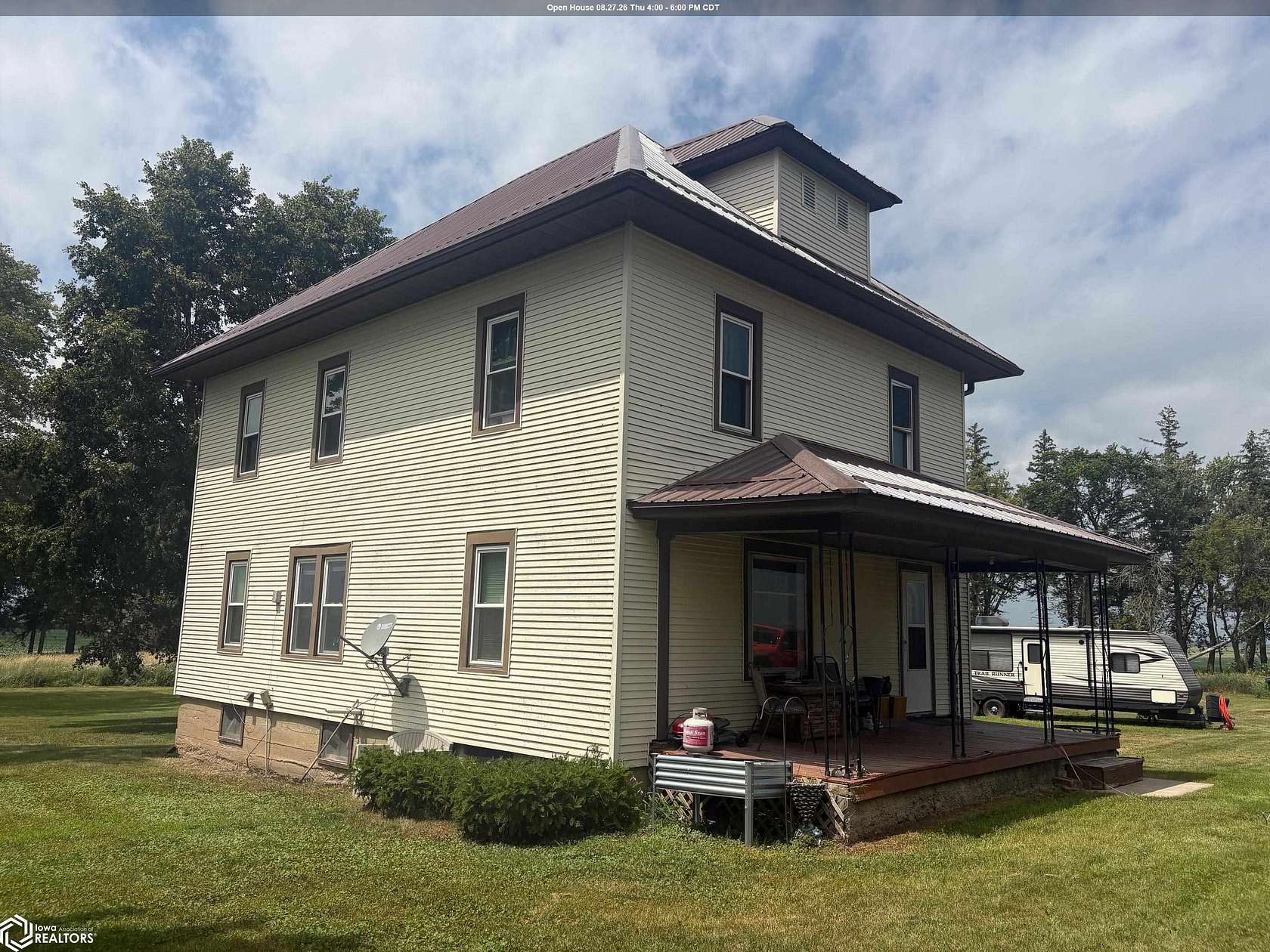 3.49 Acres of Land with Home for Sale in Iowa Falls, Iowa