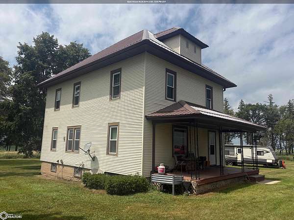 3.49 Acres of Land with Home for Sale in Iowa Falls, Iowa