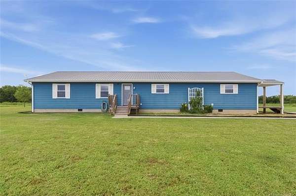 160 Acres of Land with Home for Sale in Lamont, Oklahoma