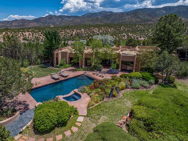 5.26 Acres of Land with Home for Sale in Santa Fe, New Mexico