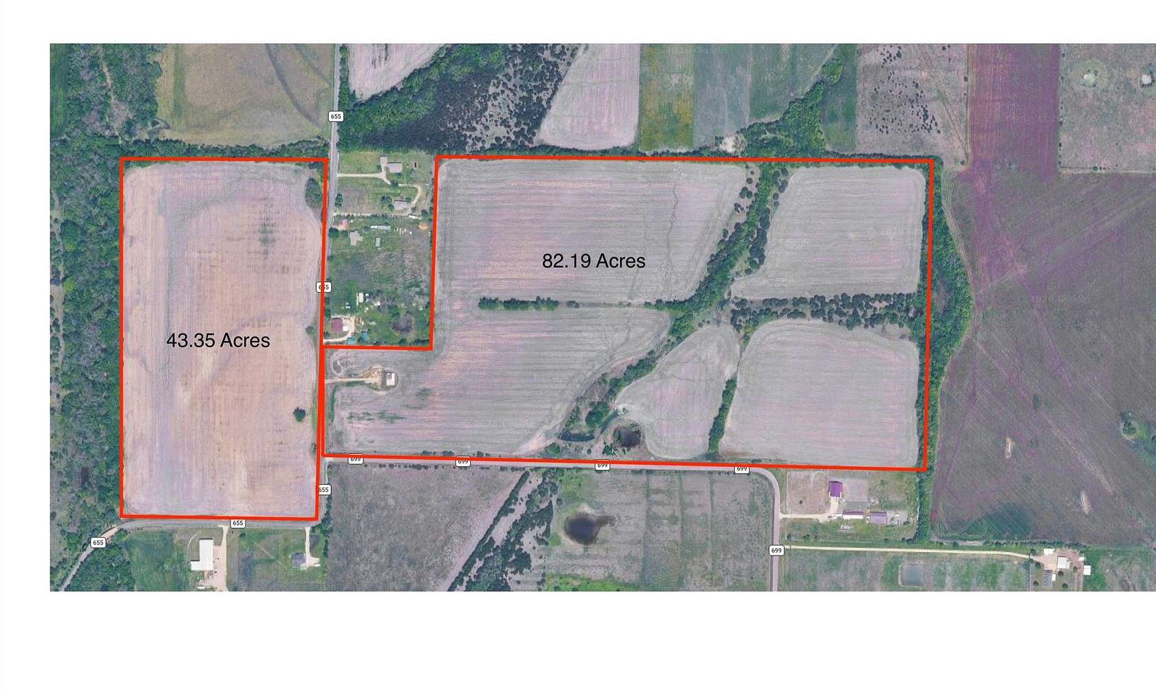 123 Acres of Agricultural Land for Sale in Farmersville, Texas
