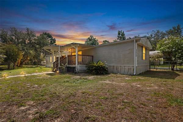 4.74 Acres of Land with Home for Sale in Williston, Florida