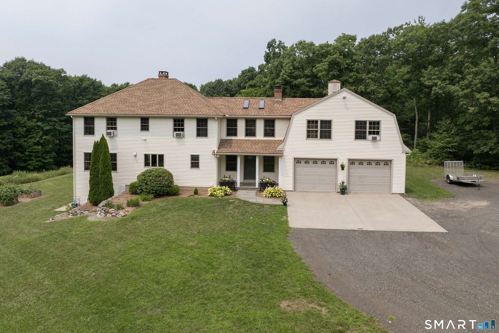 57.3 Acres of Land with Home for Sale in Barkhamsted, Connecticut