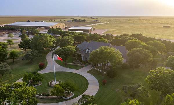 387 Acres of Agricultural Land with Home for Sale in New Home, Texas