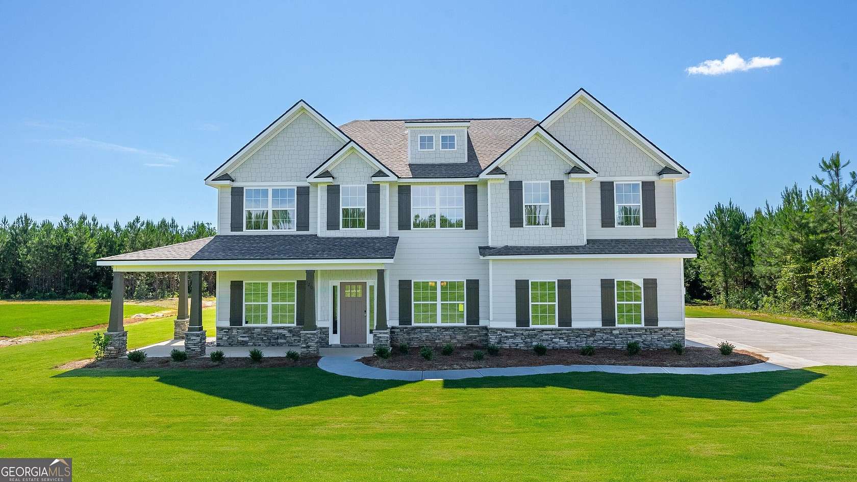 3.52 Acres of Land with Home for Sale in Fortson, Georgia
