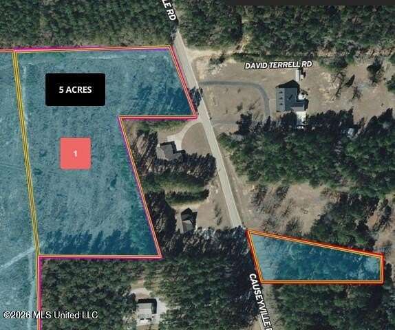 5.4 Acres of Land for Sale in Meridian, Mississippi