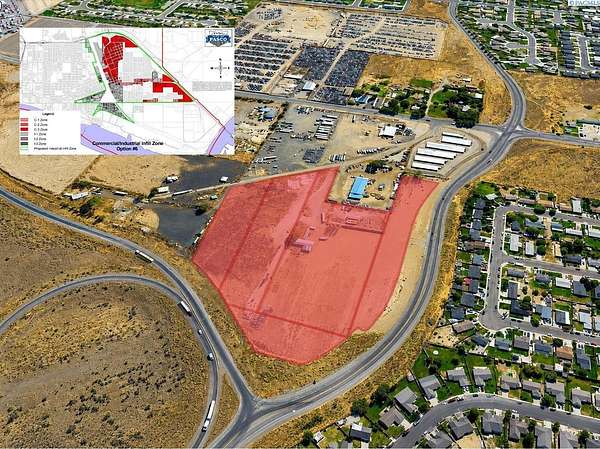 12.6 Acres of Commercial Land for Sale in Pasco, Washington