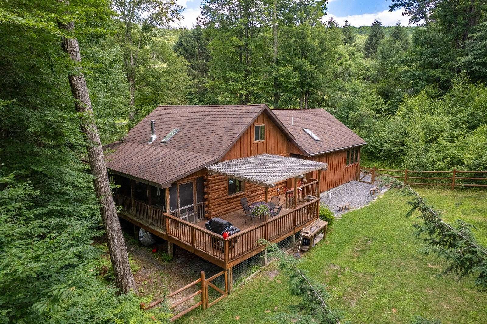 2.67 Acres of Land with Home for Sale in Hamden, New York