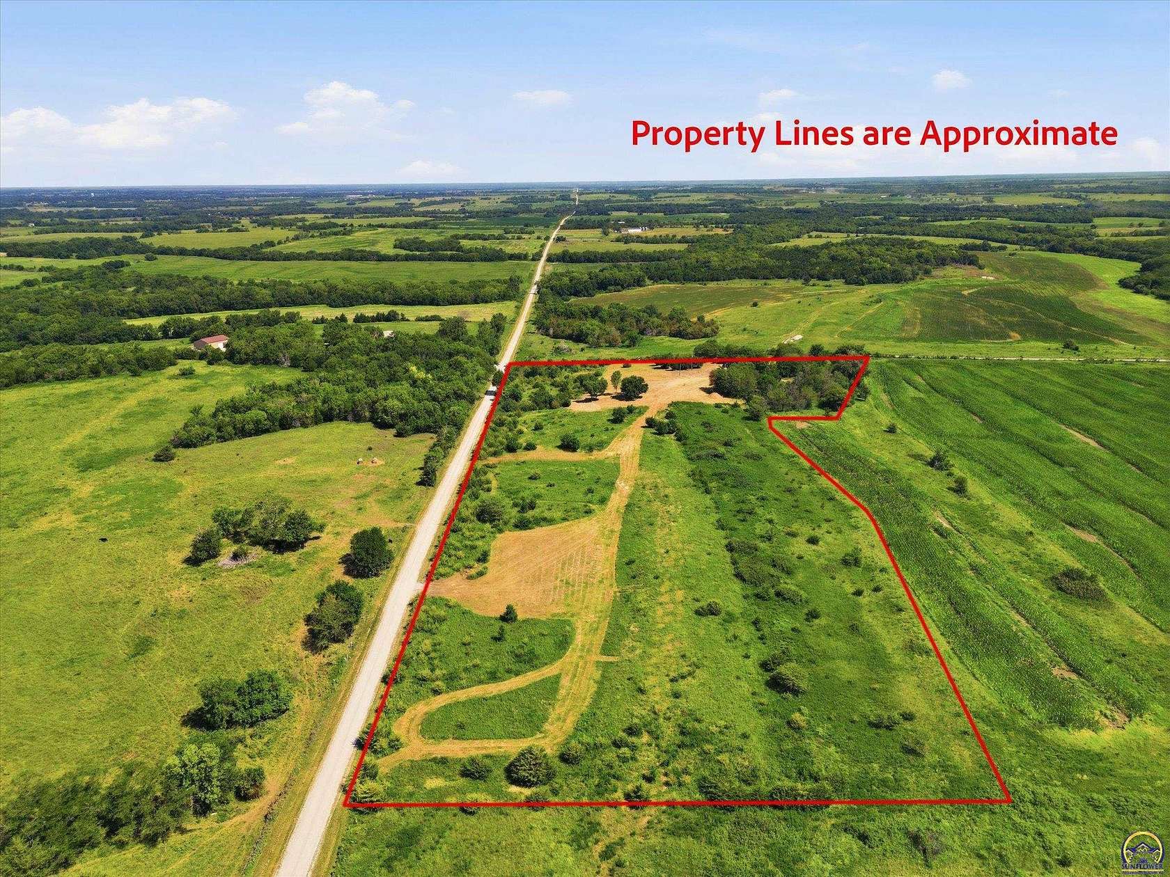 15.3 Acres of Land for Sale in Osage City, Kansas