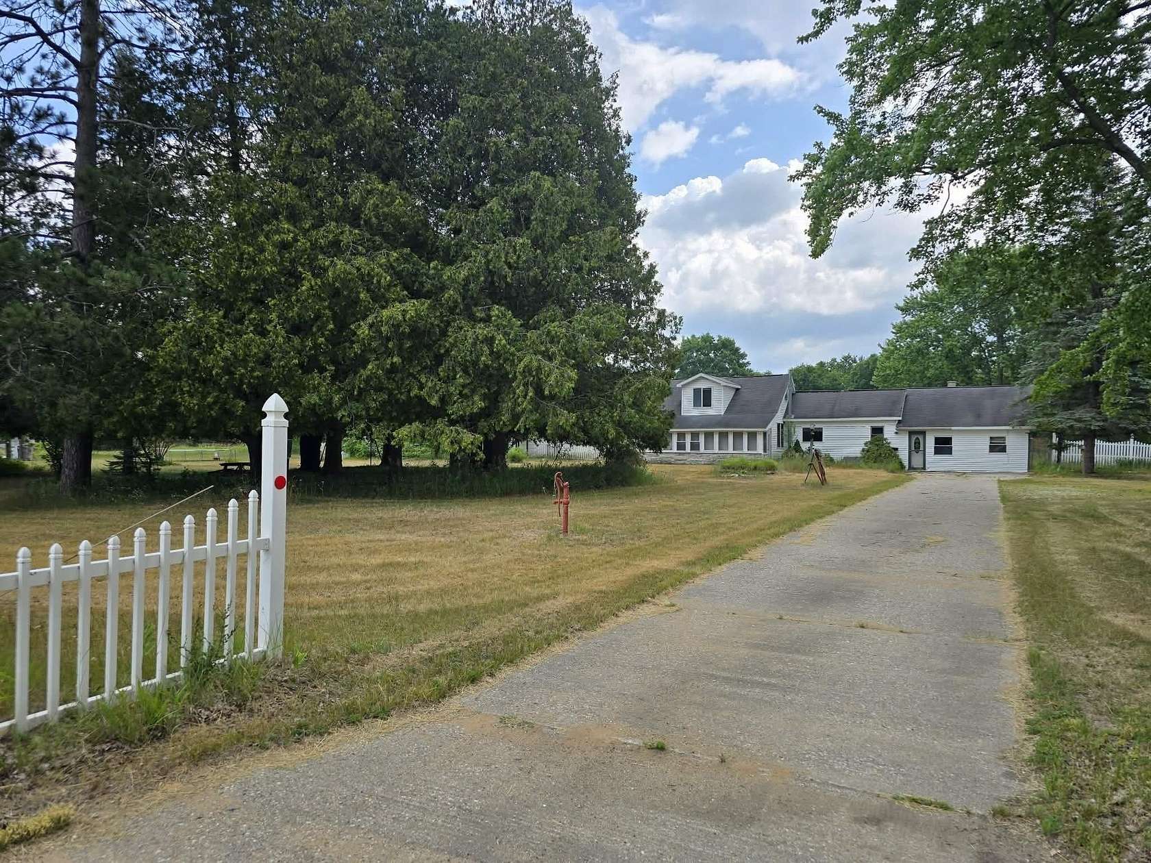 20 Acres of Land with Home for Sale in Big Rapids, Michigan