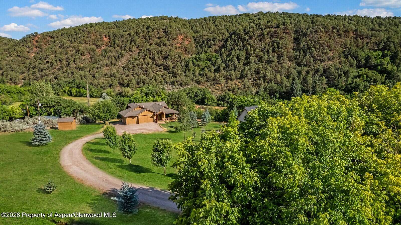 5.49 Acres of Land with Home for Sale in Carbondale, Colorado