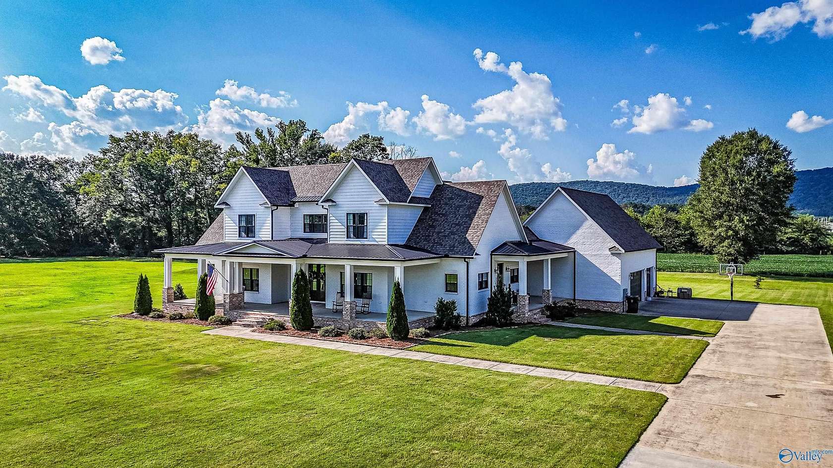 6.6 Acres of Land with Home for Sale in Owens Cross Roads, Alabama