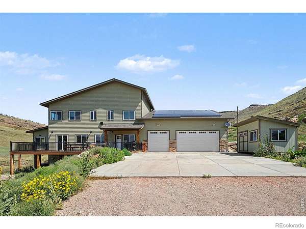 38 Acres of Recreational Land with Home for Sale in Longmont, Colorado