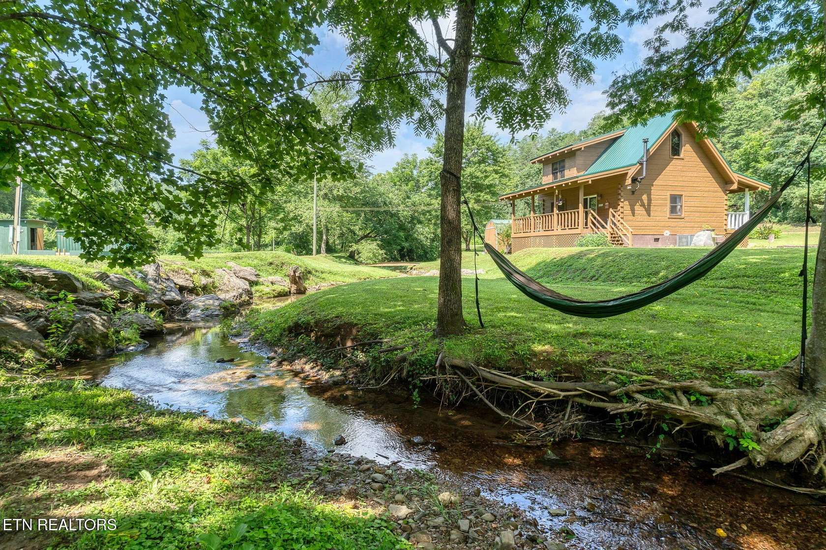 4 Acres of Land with Home for Sale in Townsend, Tennessee