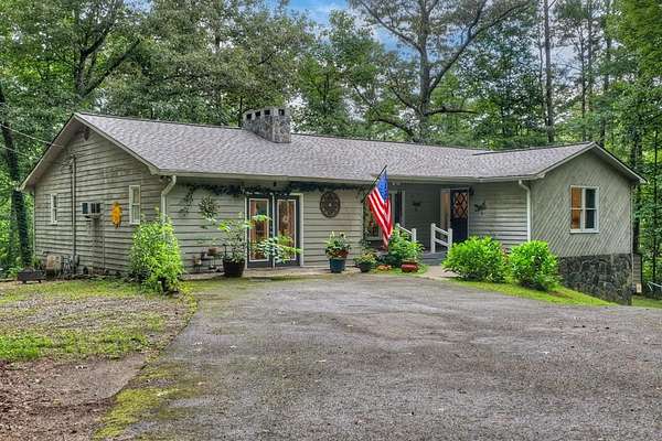 5.28 Acres of Land with Home for Sale in Cherry Log, Georgia