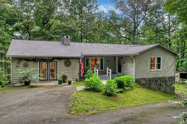 5.28 Acres of Land with Home for Sale in Cherry Log, Georgia