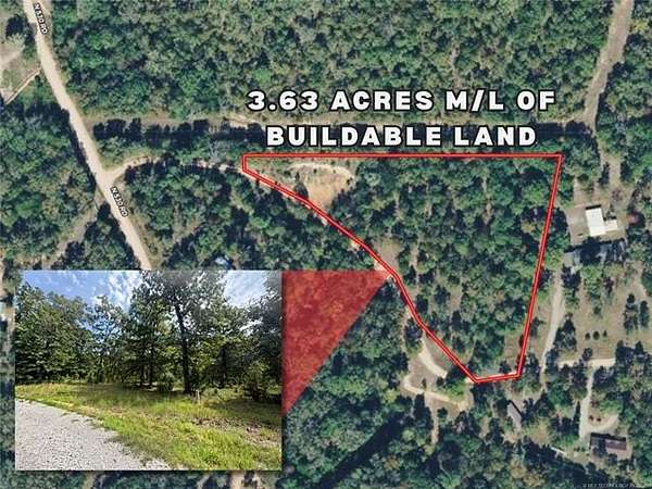 3.63 Acres of Residential Land for Sale in Tahlequah, Oklahoma