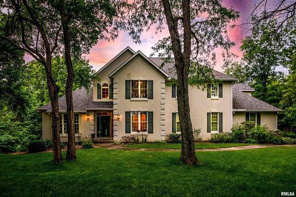 1.8 Acres of Land with Home for Sale in Brimfield, Illinois