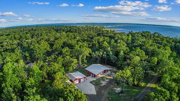 1.5 Acres of Land with Home for Sale in Broaddus, Texas