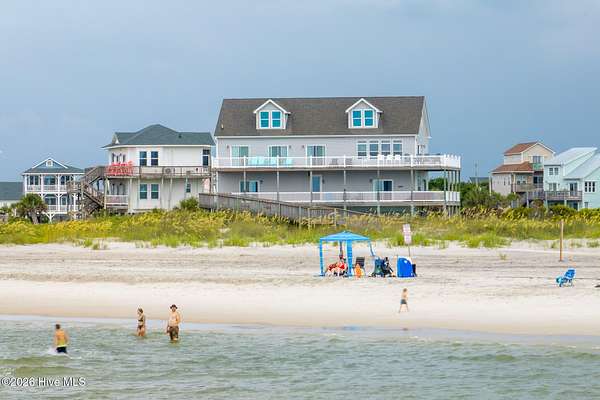 2.77 Acres of Land with Home for Sale in North Topsail Beach, North Carolina