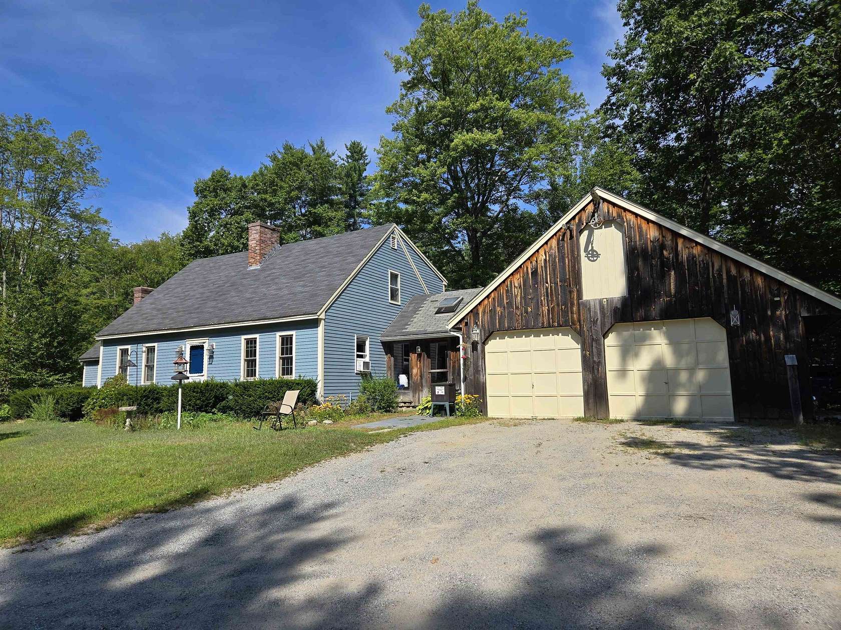 2.1 Acres of Land with Home for Sale in New Boston, New Hampshire
