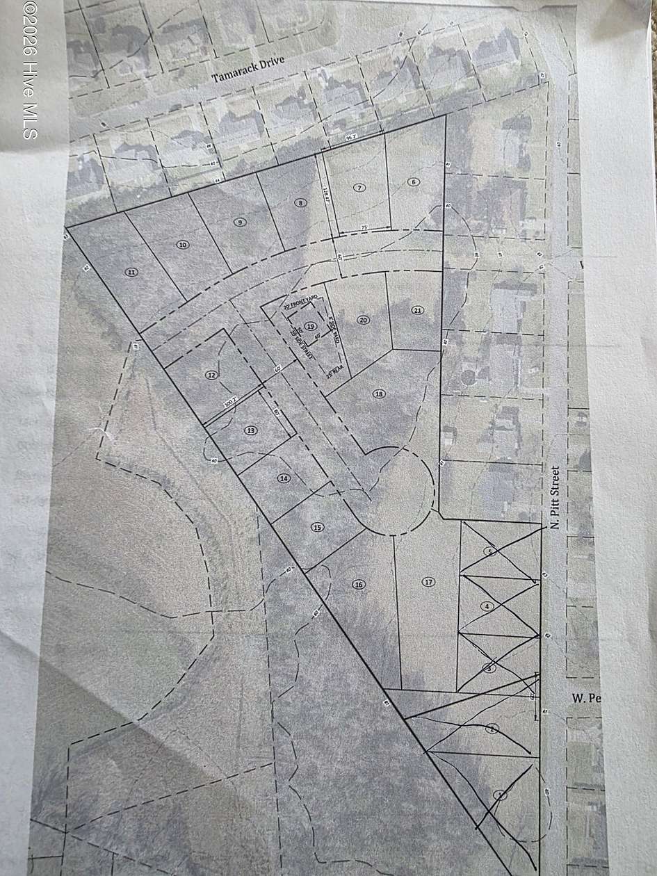 5.38 Acres of Residential Land for Sale in Ayden, North Carolina