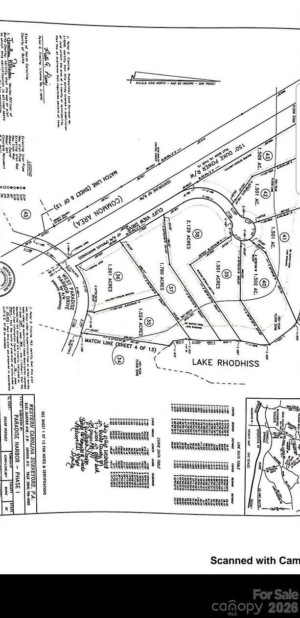 1.5 Acres of Residential Land for Sale in Connelly Springs, North Carolina