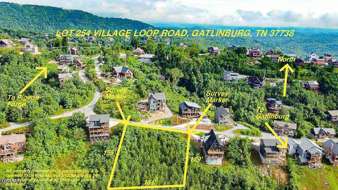 0.49 Acres of Residential Land for Sale in Gatlinburg, Tennessee