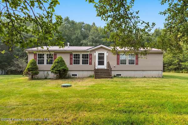 4 Acres of Land with Home for Sale in Dalton, Pennsylvania