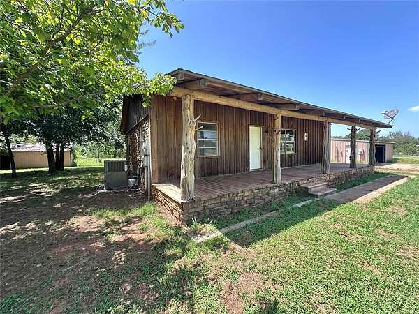 4.85 Acres of Land with Home for Sale in Tecumseh, Oklahoma