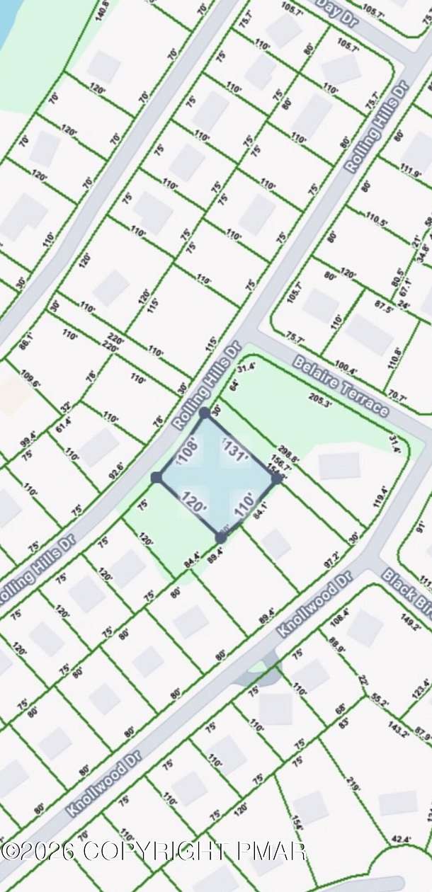0.35 Acres of Residential Land for Sale in Tobyhanna, Pennsylvania