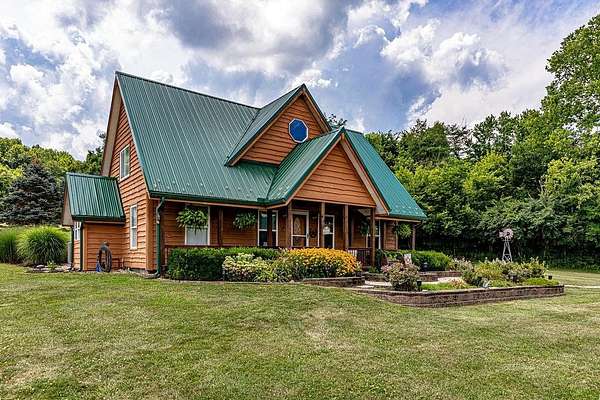 4.87 Acres of Land with Home for Sale in Dillsboro, Indiana