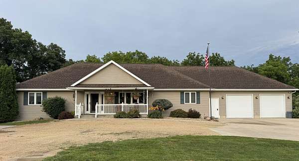 3.79 Acres of Land with Home for Sale in Garber, Iowa