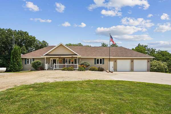 3.79 Acres of Land with Home for Sale in Garber, Iowa