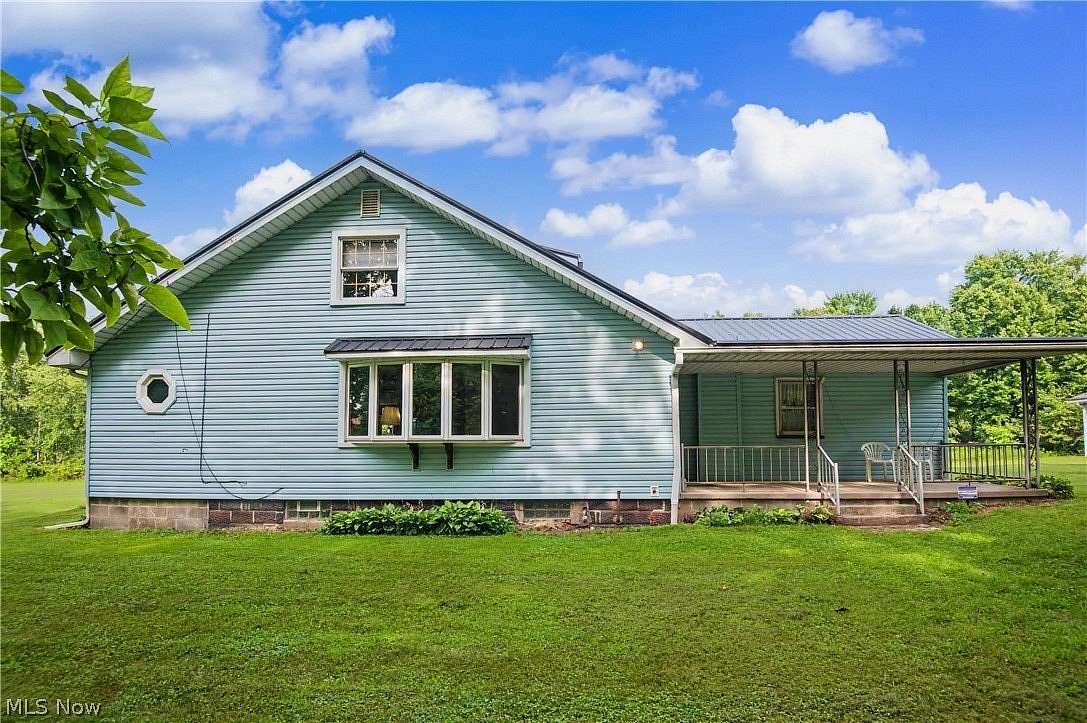 8.62 Acres of Land with Home for Sale in Lowellville, Ohio