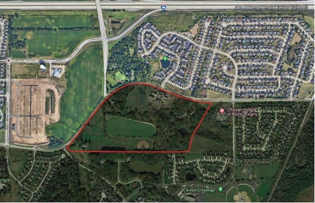 77 Acres of Mixed-Use Land for Sale in Elgin, Illinois