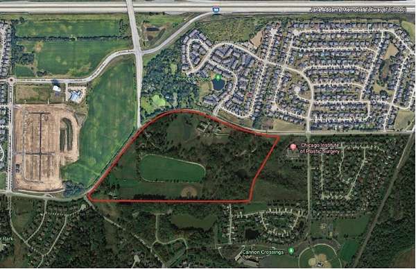 77 Acres of Mixed-Use Land for Sale in Elgin, Illinois