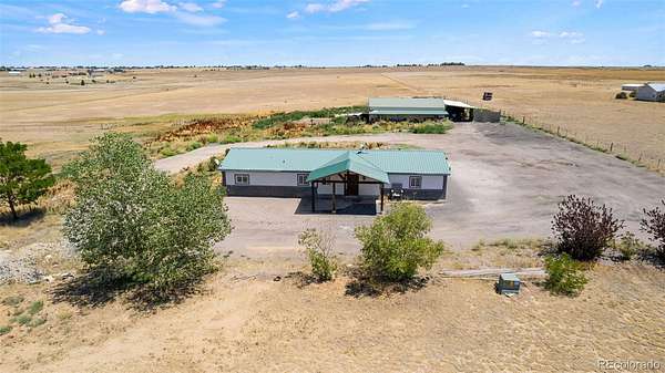 35.6 Acres of Recreational Land with Home for Sale in Brighton, Colorado