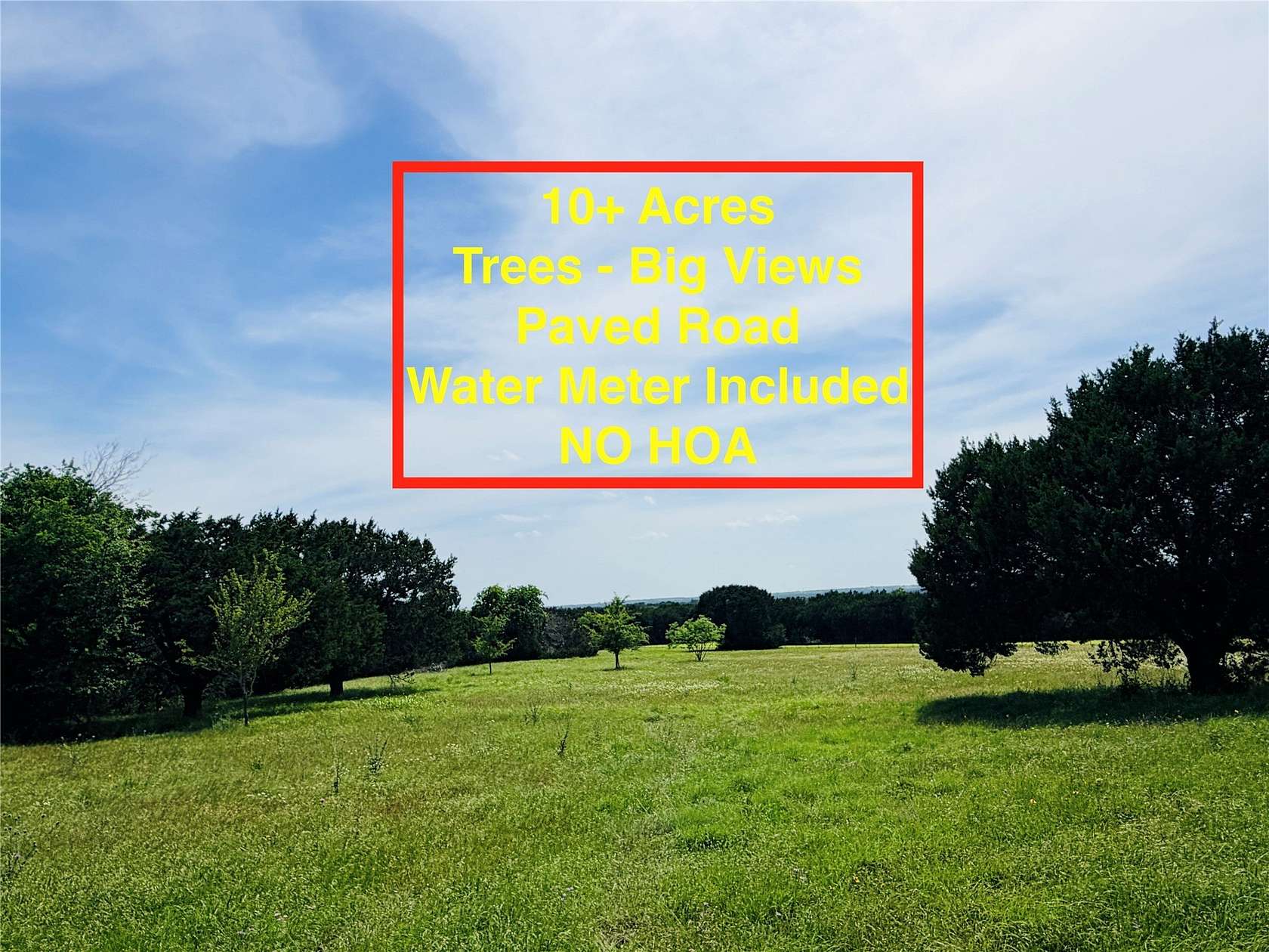 10.7 Acres of Land for Sale in McGregor, Texas