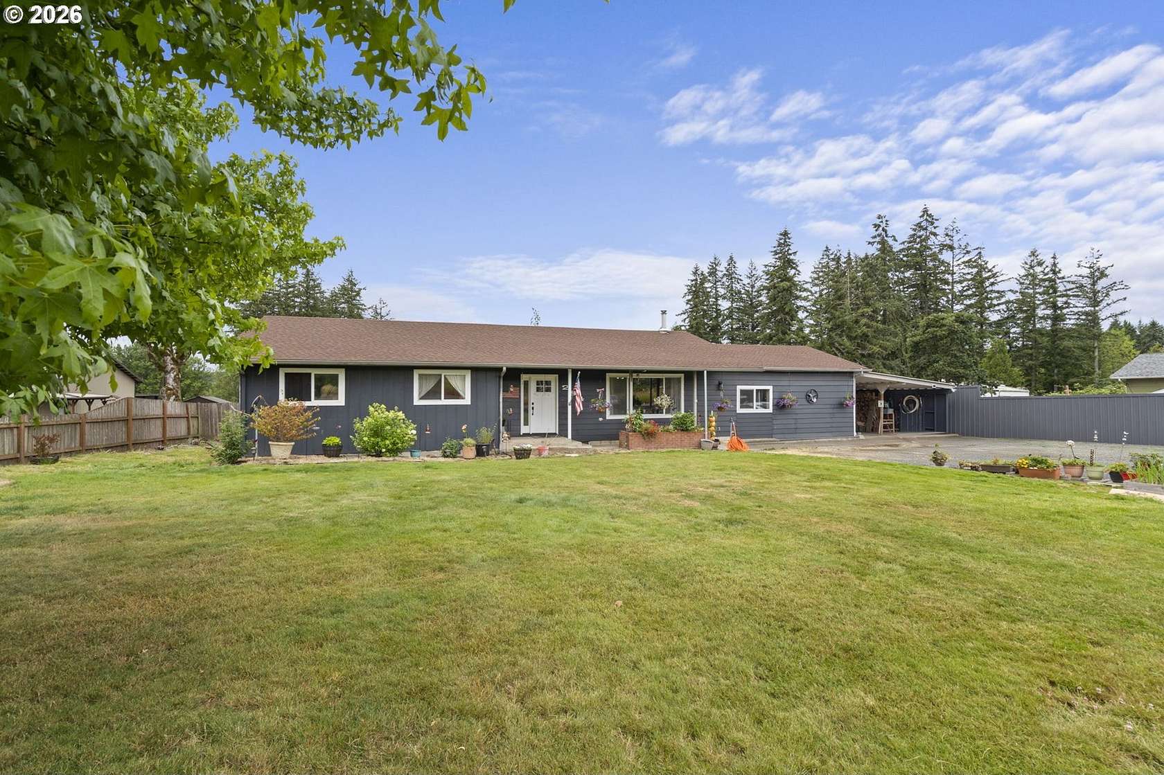 3.28 Acres of Land with Home for Sale in Chehalis, Washington