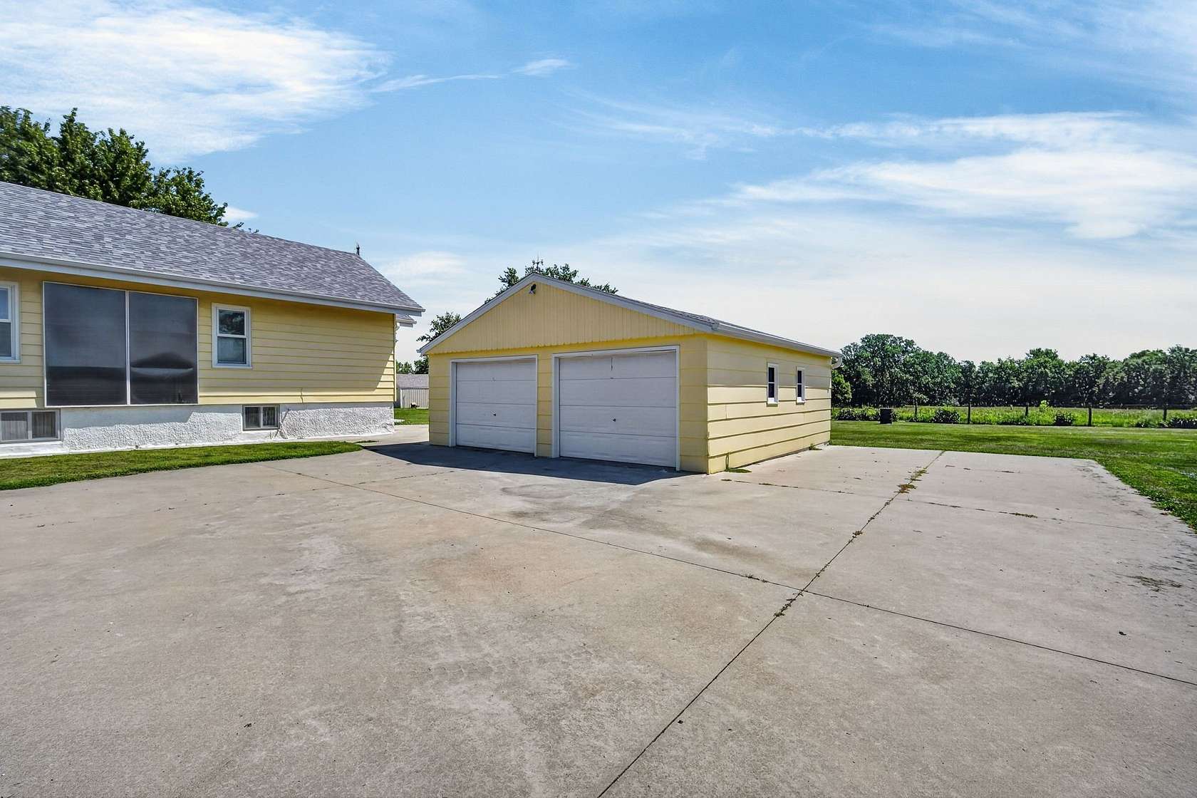 3 Acres of Land with Home for Sale in Melcher-Dallas, Iowa