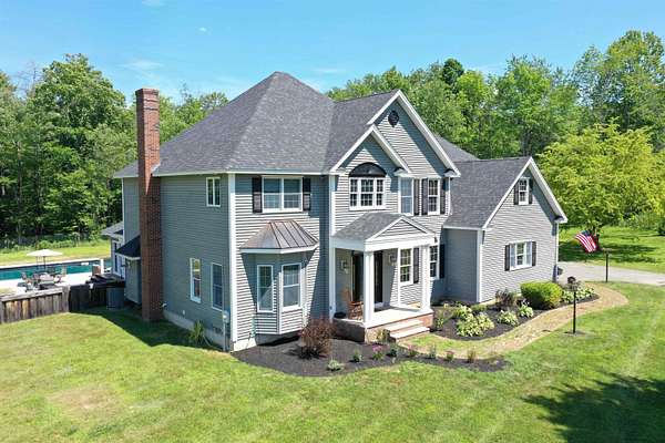 3.56 Acres of Land with Home for Sale in New Boston, New Hampshire