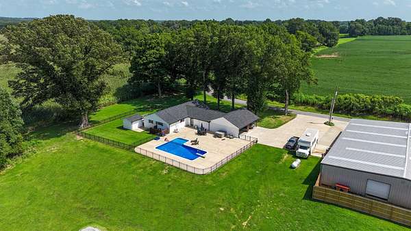 9.1 Acres of Land with Home for Sale in Dyersburg, Tennessee