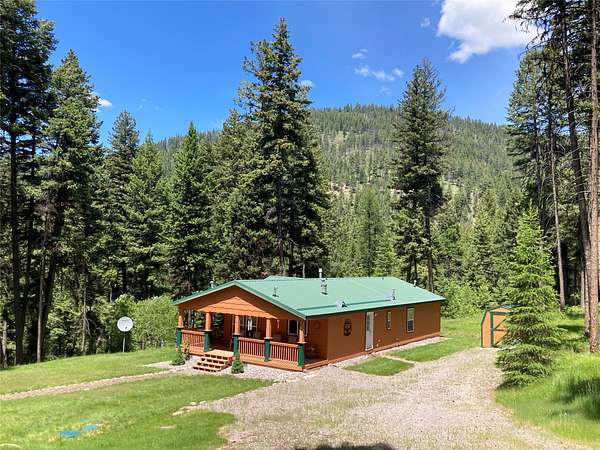 4 Acres of Land with Home for Sale in Huson, Montana