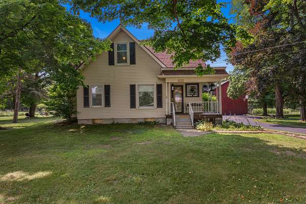 8 Acres of Land with Home for Sale in North Adams, Michigan