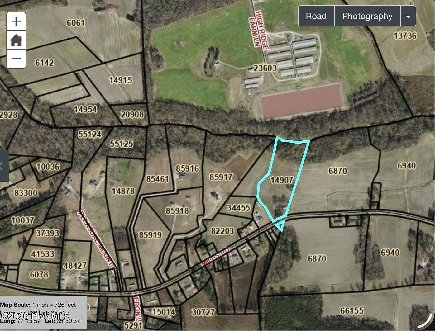 8.56 Acres of Residential Land for Sale in Greenville, North Carolina