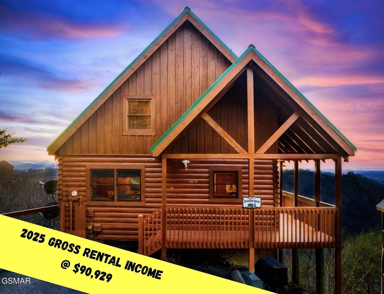 75.7 Acres of Recreational Land with Home for Sale in Sevierville, Tennessee