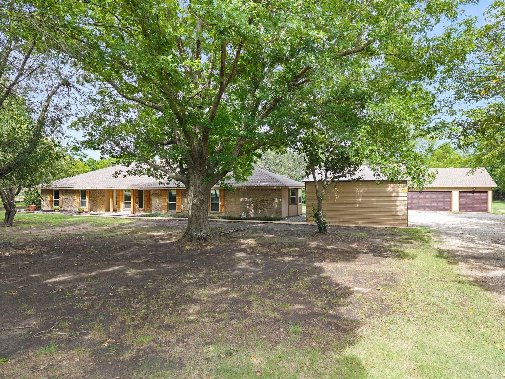 2 Acres of Land with Home for Lease in Lucas, Texas