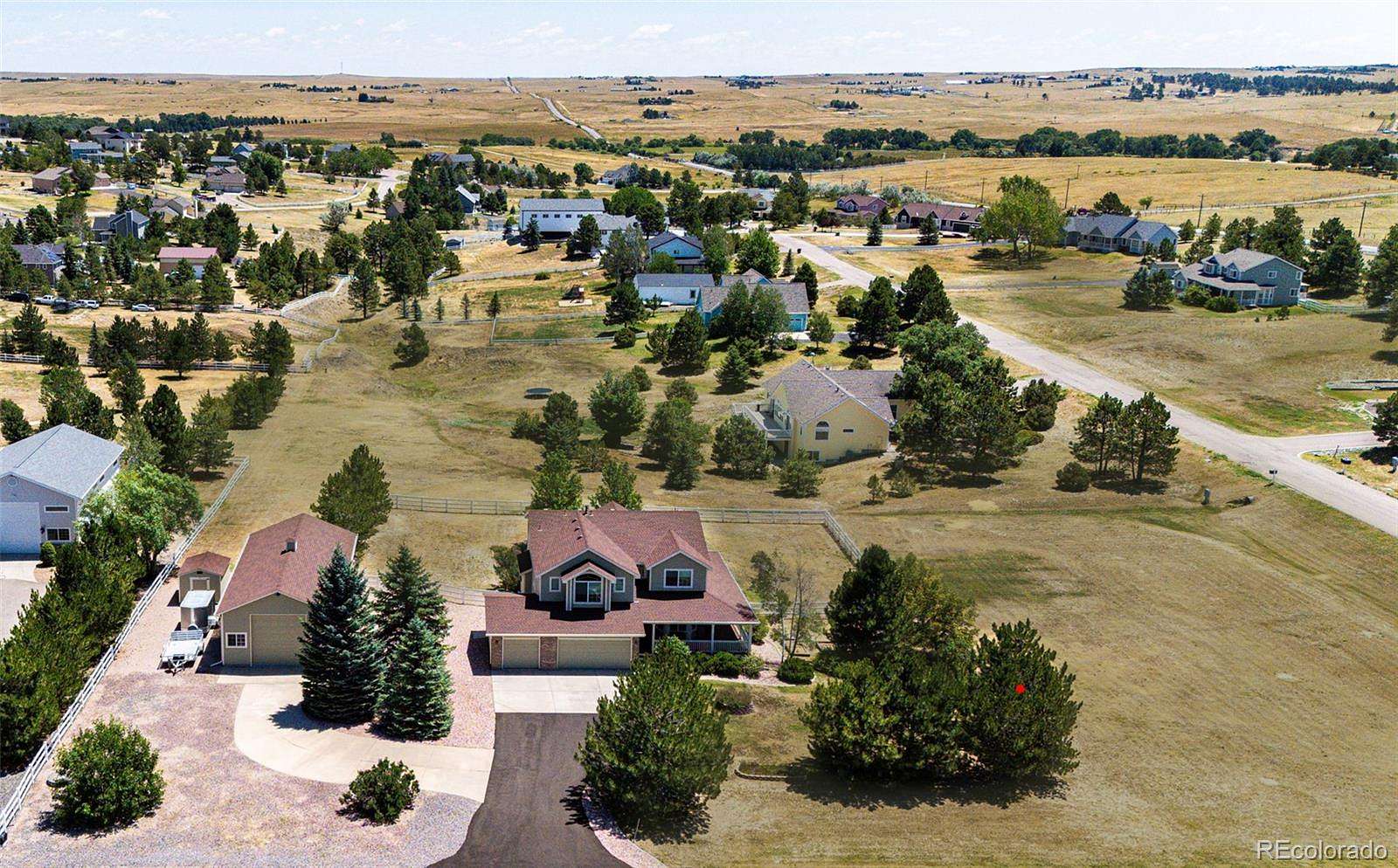 2 Acres of Land with Home for Sale in Parker, Colorado